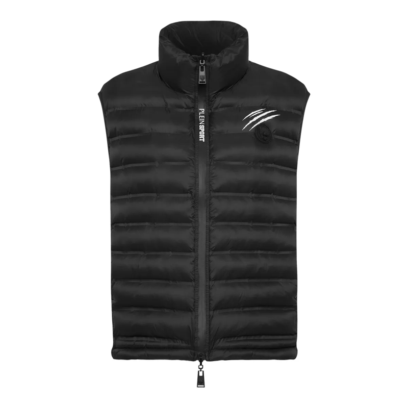 Plein Sport Weste Kurze Weste schwarz