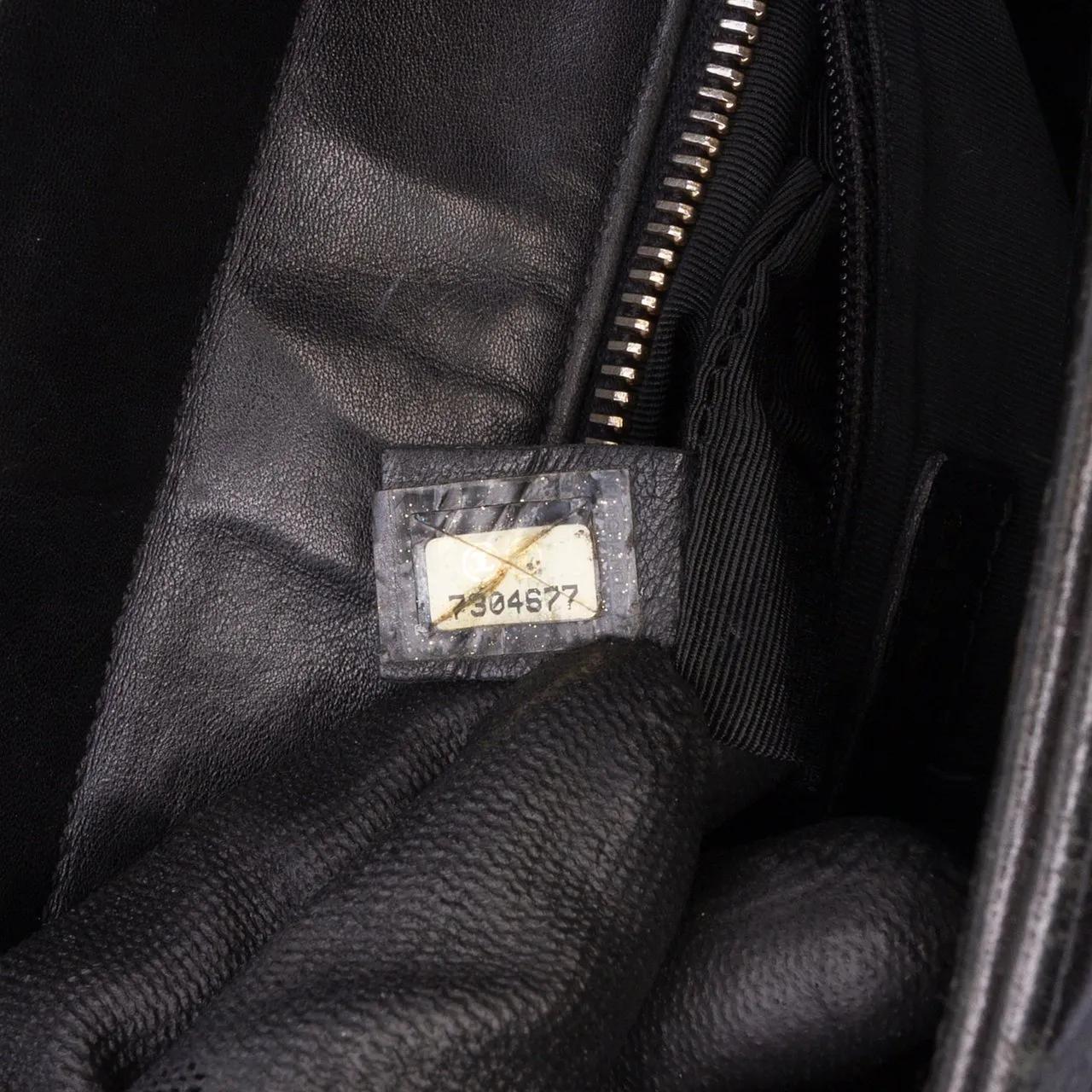 Thumbnail - Chanel Shopper - CC Choco Bar Lambskin Tote - Gr. unisize - in Schwarz - für Damen