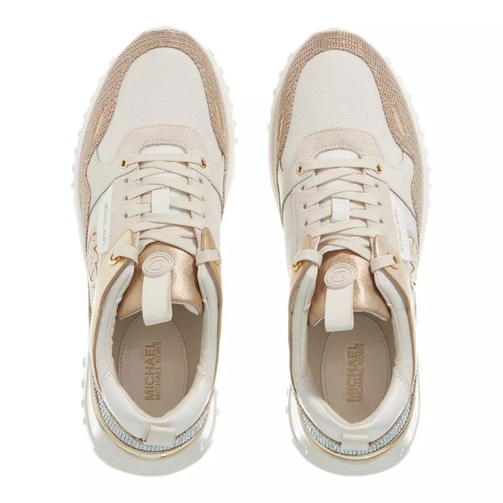 Michael kors sneaker beige gold store