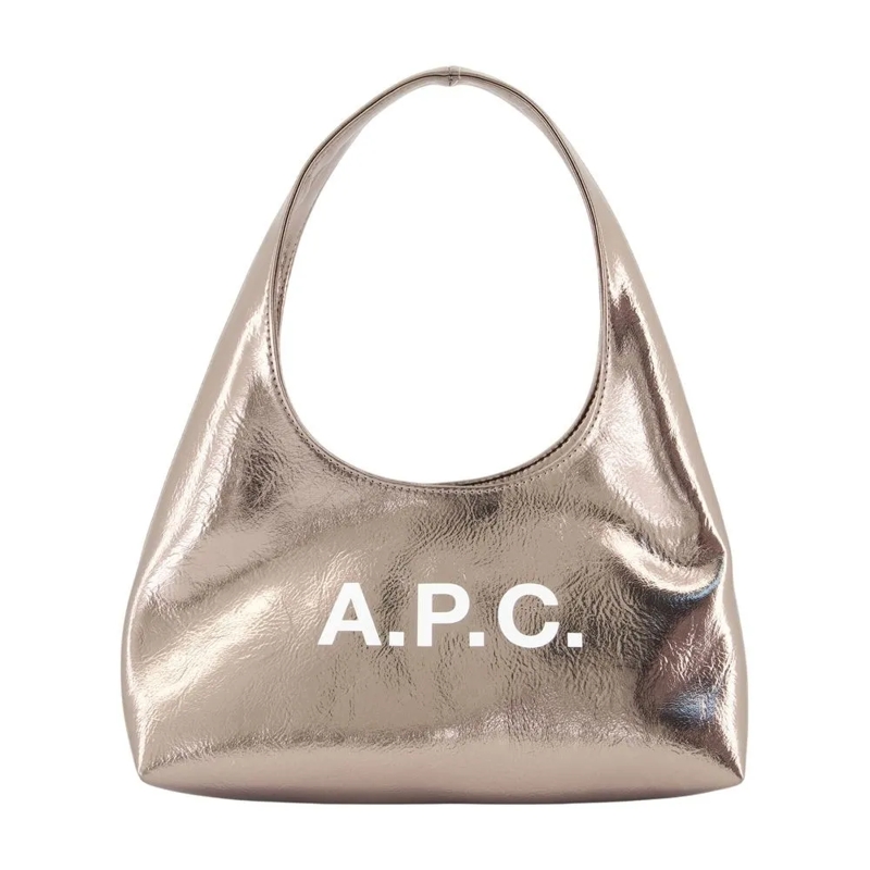 A.P.C. Sac à bandoulière Baby Ninon Shoulder Bag - Synthetic - Metallic Metallic