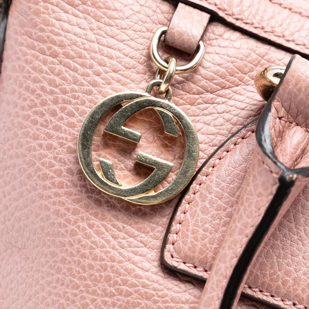 Thumbnail - Gucci Hobo Bags - Dollar Calfskin GG Charm Satchel - Gr. unisize - in Gold - für Damen
