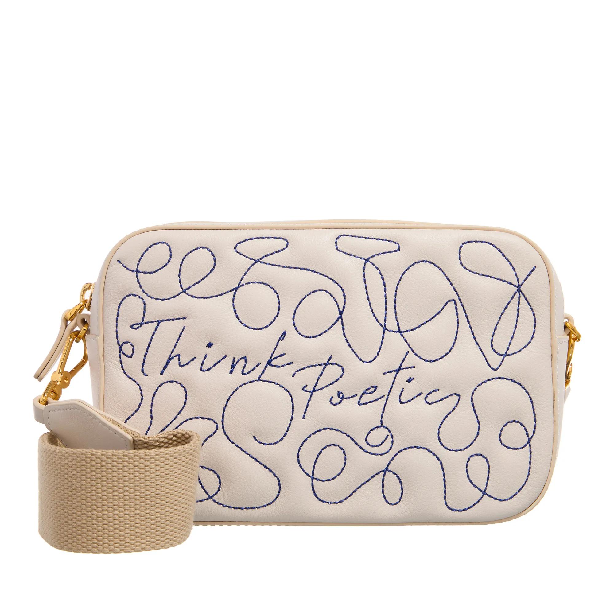 Coccinelle Crossbody Bags - Tebe Doodle Embroidery - Gr. unisize - in Creme - für Damen