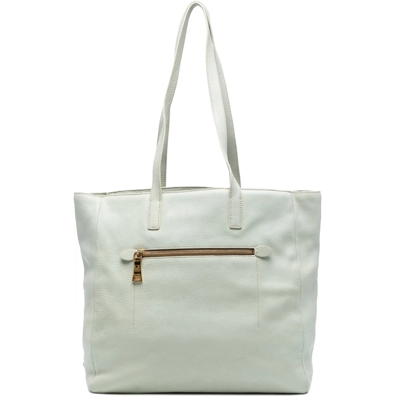 Prada Shopper Vitello Daino Tote weiß