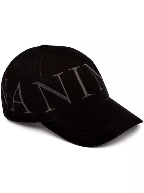 Nina Ricci Mützen - Black Velvet Cap - Gr. ONE SIZE - in Schwarz - für Damen