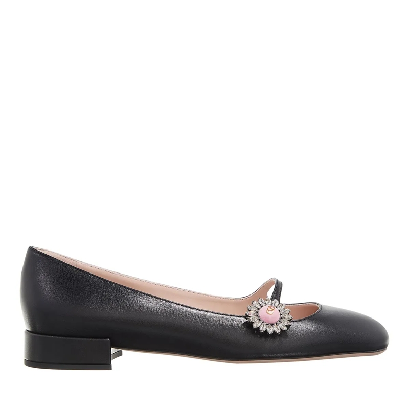 Valentino Garavani Ballerinas Daisy Ballet Flats Black