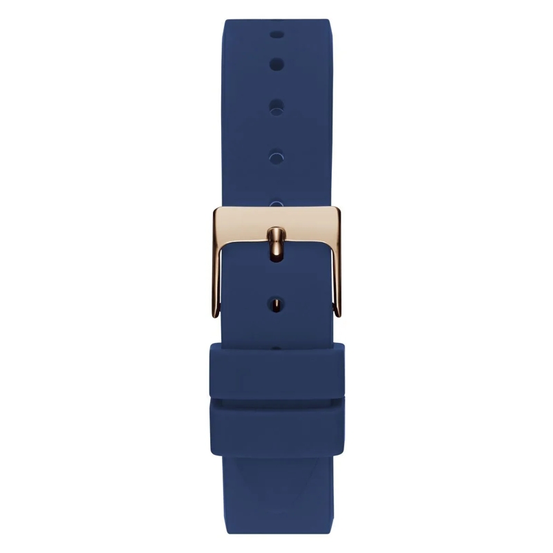 Guess Automatikuhr Analoge Uhr Quattro Clear blau(Image 3)