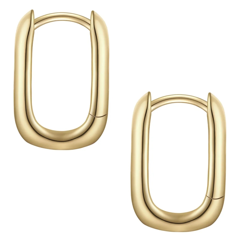 Glanzstücke München Ohrhänger Sterling Silber Creolen gold(Image 3)