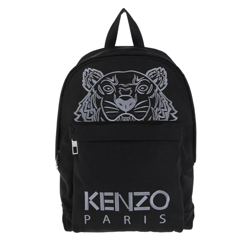 Kenzo Kanvas Tiger Backpack Black Rugzak