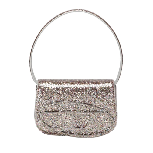 Diesel Sac à bandoulière Glitter Effect Shoulder Bag Gold