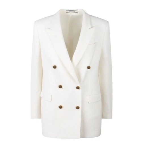 Tagliatore Blazer Jasmine Boucle` Blazer White