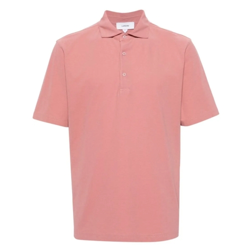 Lardini Polo shirt Coral Pink Polo Shirt Pink