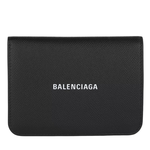 Balenciaga BB Wallet Medium Black/White Bi-Fold Portemonnaie