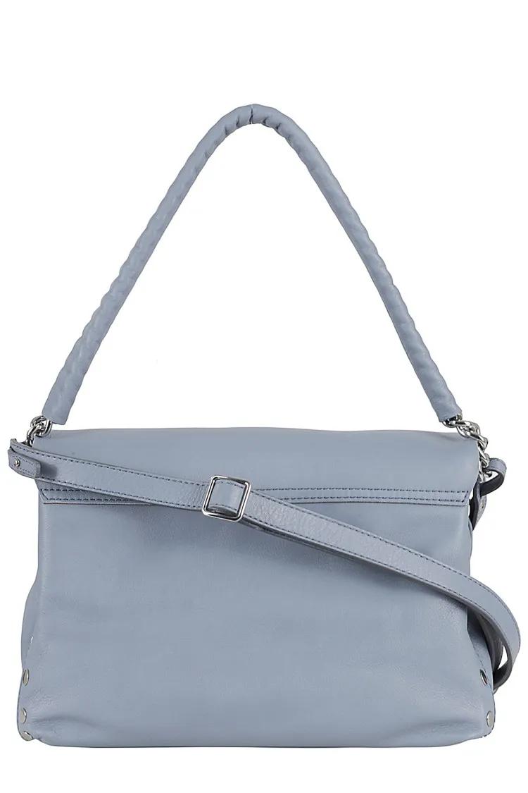 Zanellato Hobo bags Postina Piuma Chain S Bag in blauw