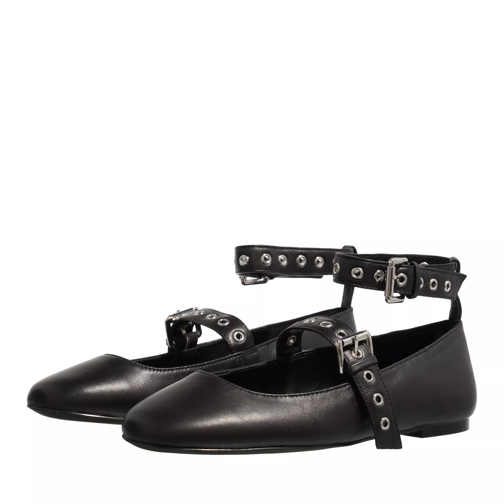 Steve Madden Ballerina Macbeth Black Leather