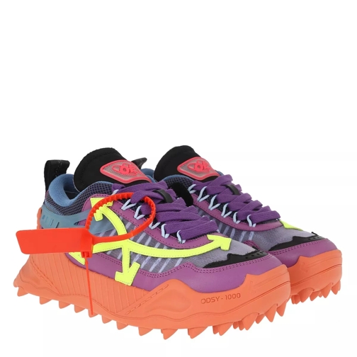 Off-White Odsy Sneakers Violet Yellow Low-Top Sneaker