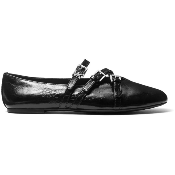 バレエシューズ Michael By Michael Kors Indy Flex Leather Ballerina Michael Kors Women's Indy Flex Ballet Flats - Macy's