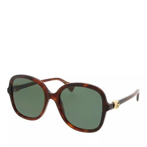 Gucci GG1178S Havana-Havana-Green Sunglasses