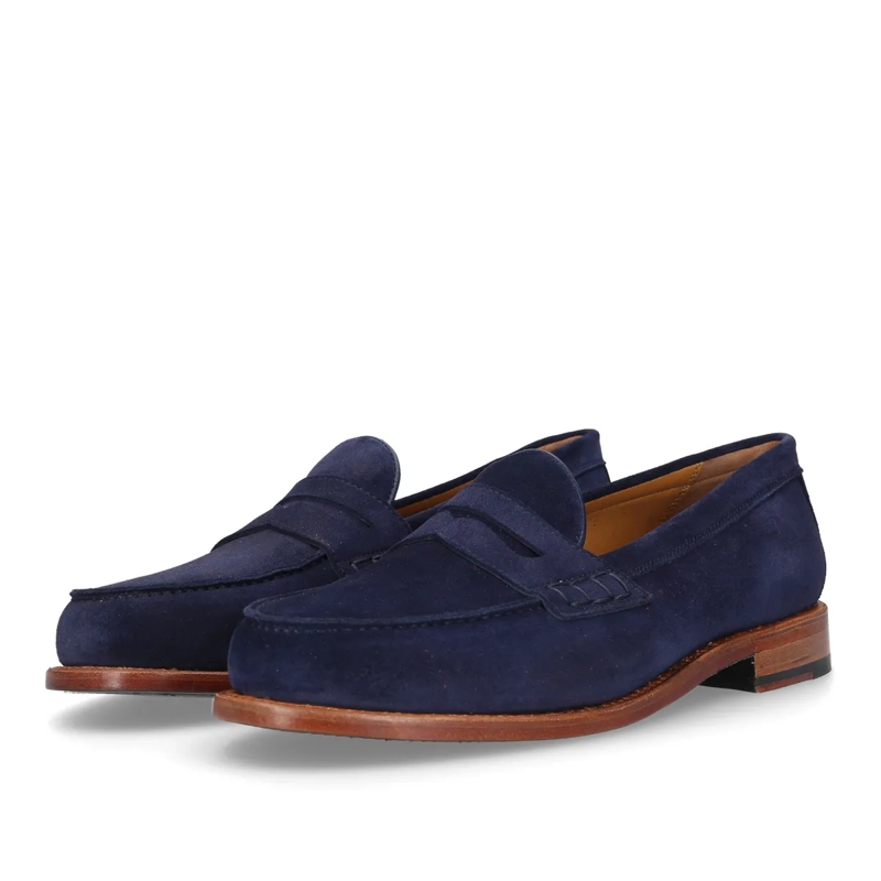 Heinrich Dinkelacker Loafer Loafer Wien Plain V blau(Image 2)