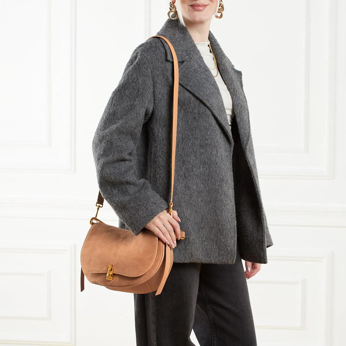 Coccinelle Hobo bags magie Suede Bim in bruin
