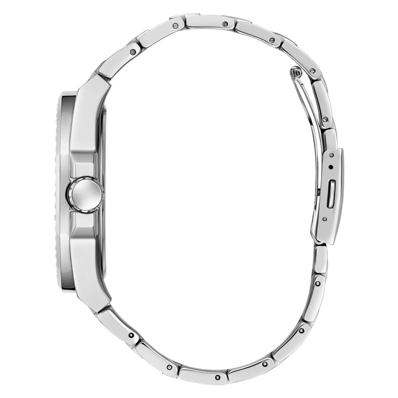 Guess Quarzuhr Quarz-Analoguhr Empire silber(Image 2)