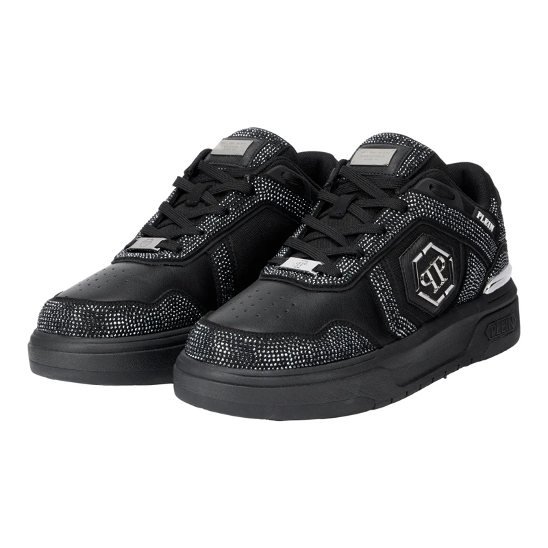 Philipp Plein Low-Top-Sneaker Entdecken Sie die Einzigartigkeit dieser Lo-Top-Sn schwarz