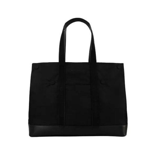 Alexander McQueen Manta Shopping Bag Black Shoppingväska