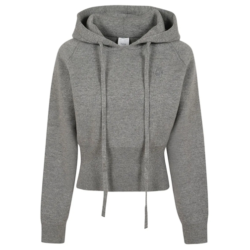 Patou Hemden Grey Knitted Hoodie Grey