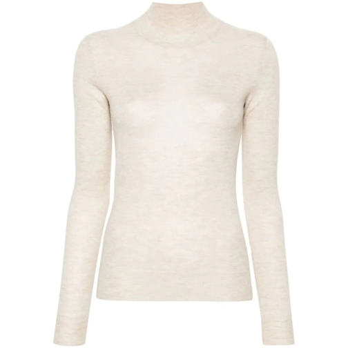 Joseph Trui met col High-Neck Cashmere Knitwear Jumper Neutrals