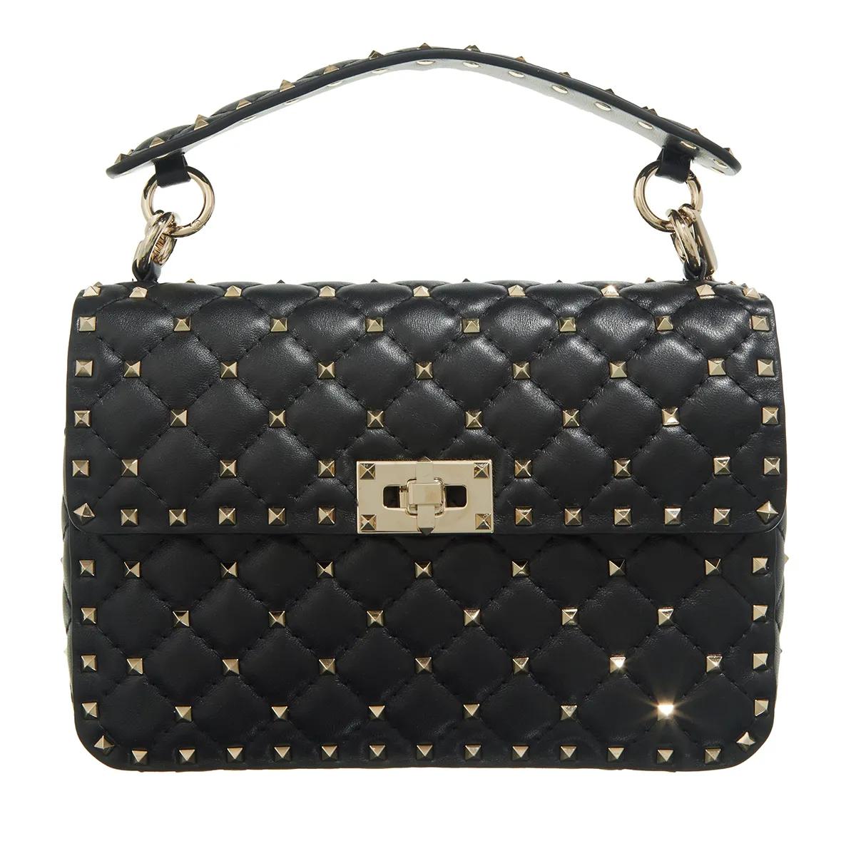 Valentino Garavani Crossbody Bags - Medium Shoulder Bag Rockstud Spike - Gr. unisize - in Schwarz - für Damen