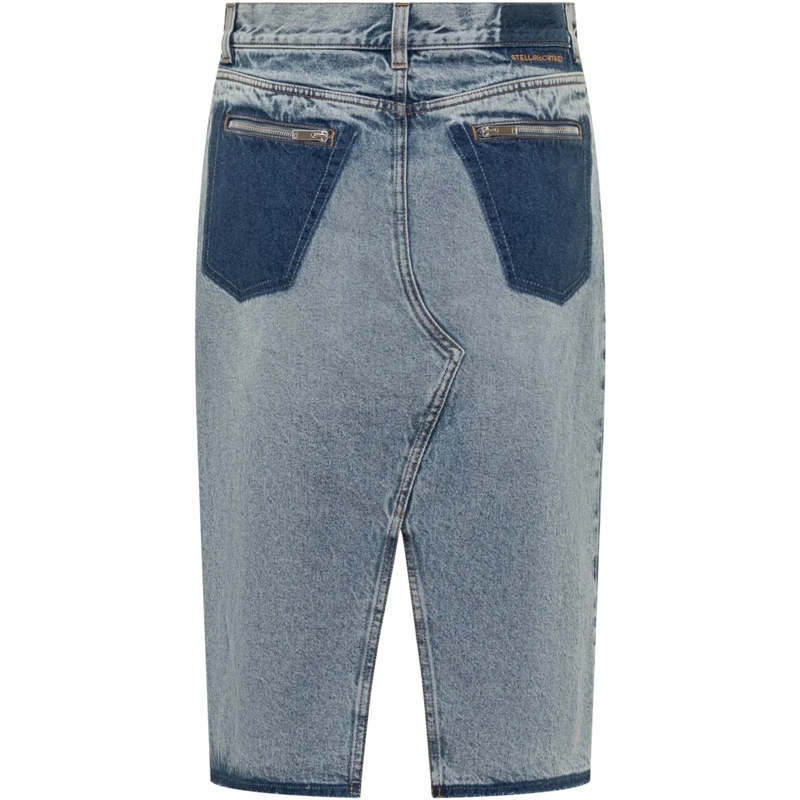 Stella McCartney Jupe midi Gonna Midi Vintage hellblau(Image 2)