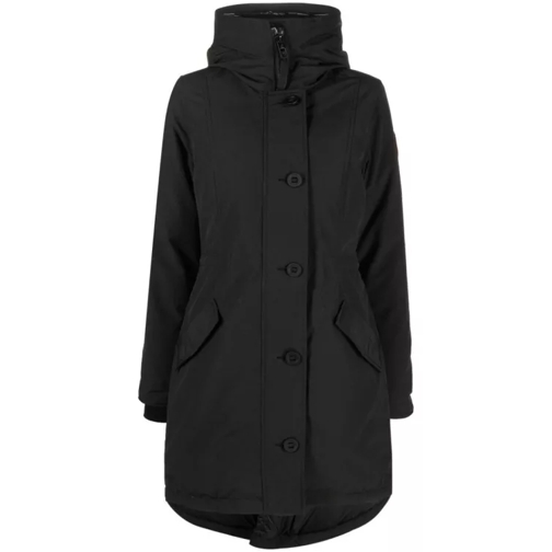 Canada Goose Rossclair Padded Hooded Parka Black 