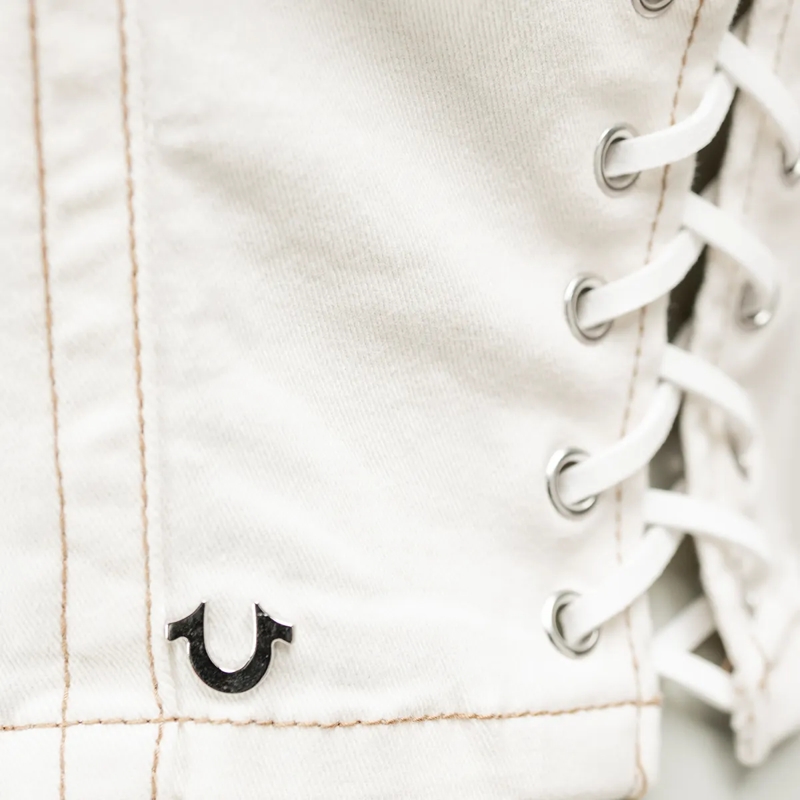 True Religion Top Denim-Top offwhite(Image 5)