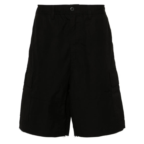 032c Short décontracté Cotton Shorts Black