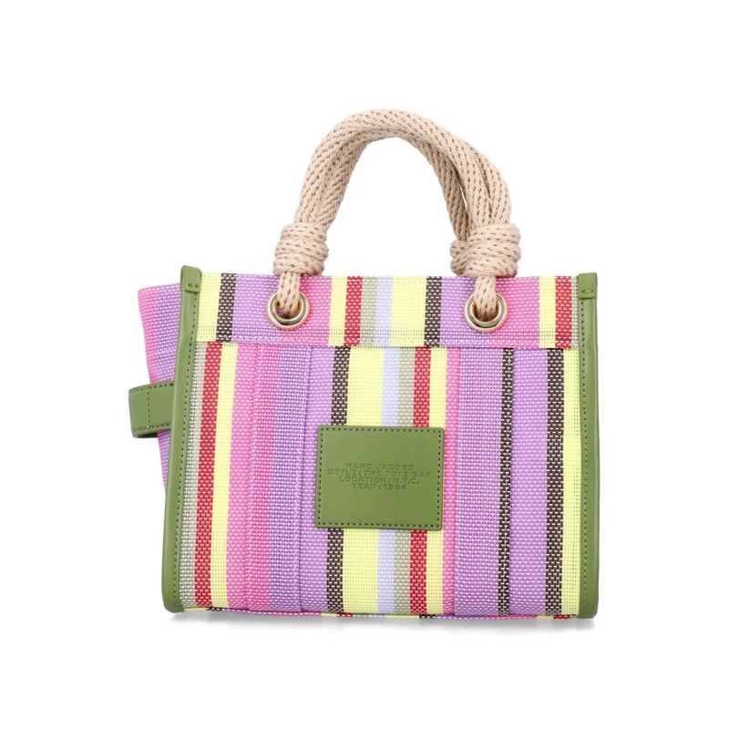 Marc Jacobs Tote The Small Tote Stripe Purple Muti mehrfarbig(Image 3)