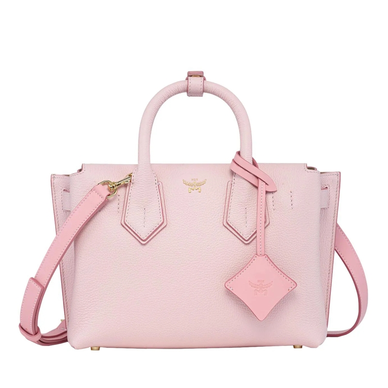 MCM Draagtas Milla Lthr Tote Sml Qa Lotus Pink