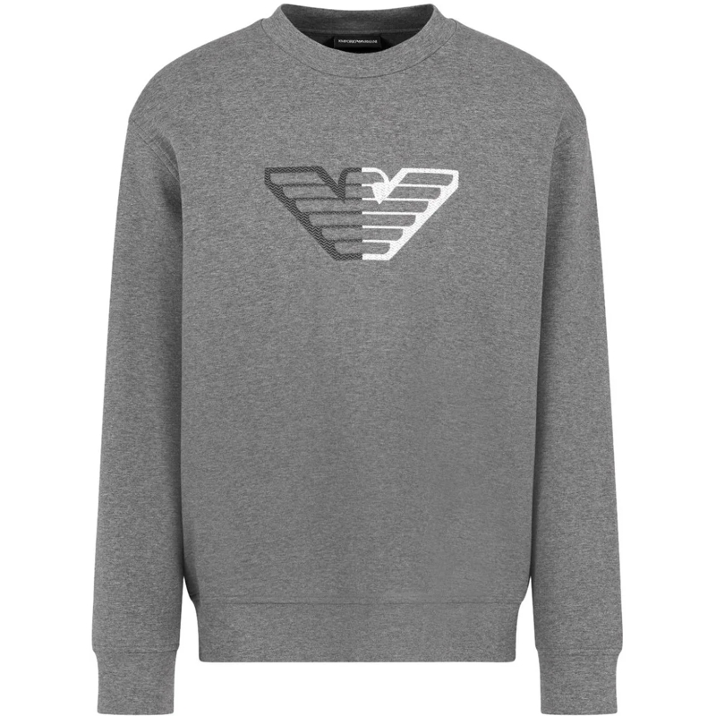 Emporio Armani Sweat-shirt Sweaters Grigio Melsc mehrfarbig