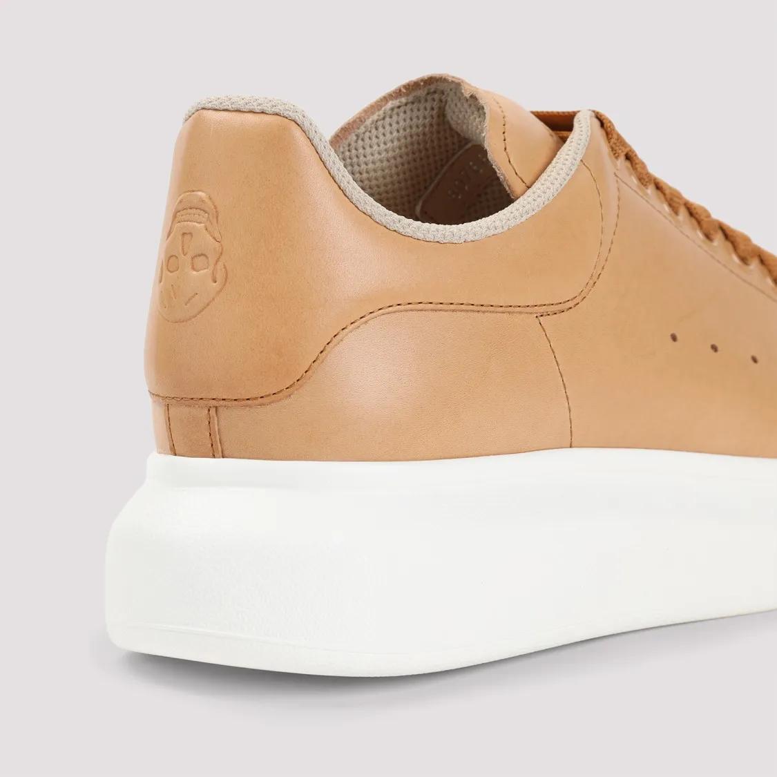 Thumbnail - Alexander McQueen Low-Top Sneaker - Natural Leather Sneakers - Gr. 42 (EU) - in Braun - für Damen