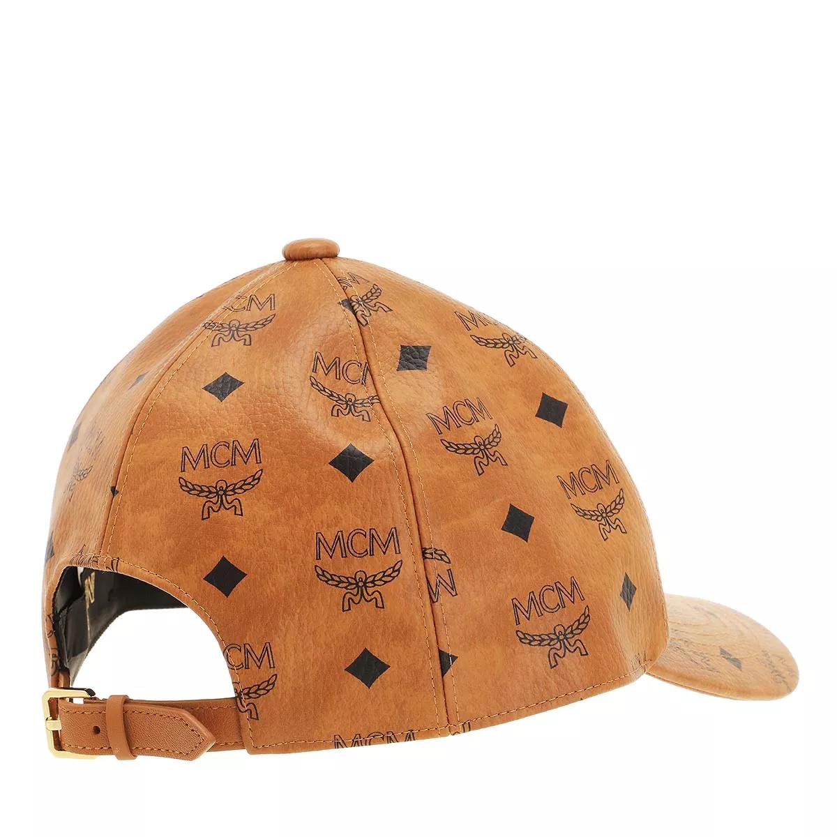 Full Visetos Cap Cognac Baseball Cap