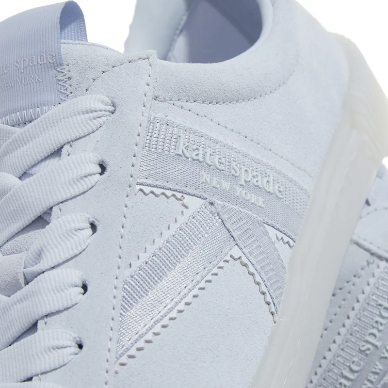 Kate Spade New York Low-Top-Sneaker K As In Kate Suede Court Sneaker Taro Milk(Image 5)