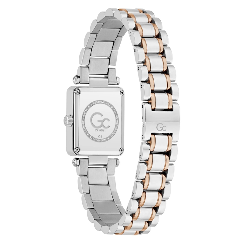 GC Quarzuhr Quarz-Analoguhr Gc Plaza Mini silber(Image 3)