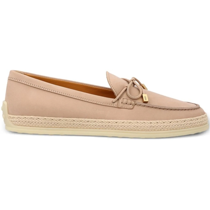Tod's Loafer Flat Shoes Powder rose