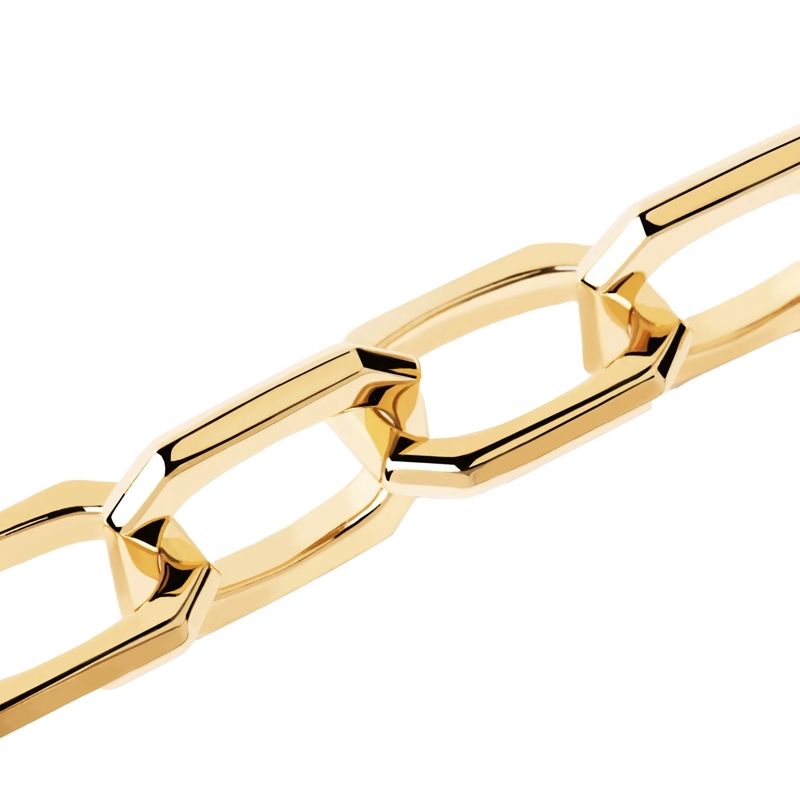 PDPAOLA Ohrstecker 925er Sterlingsilber The Chain gold(Image 3)