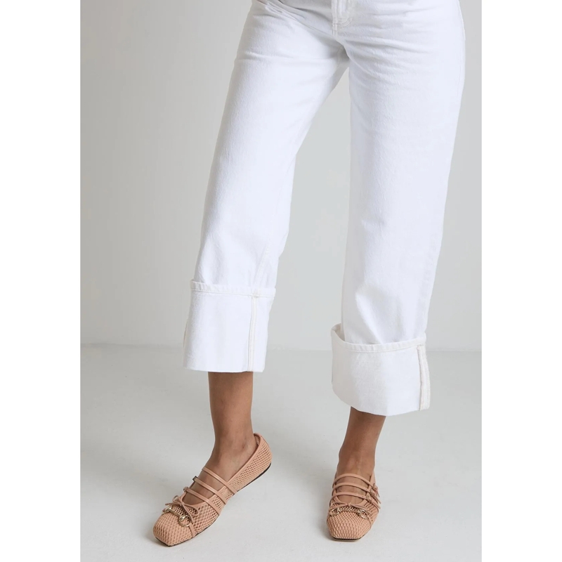 Gucci Ballerinas Mesh Ballerina Beige(Image 2)