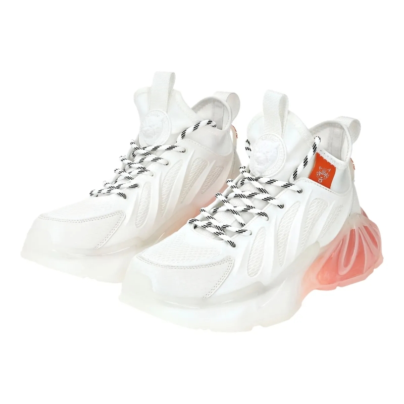 Plein Sport Low-Top-Sneaker Runner Sneaker The Bubble Gen.x.2 Tiger weiss