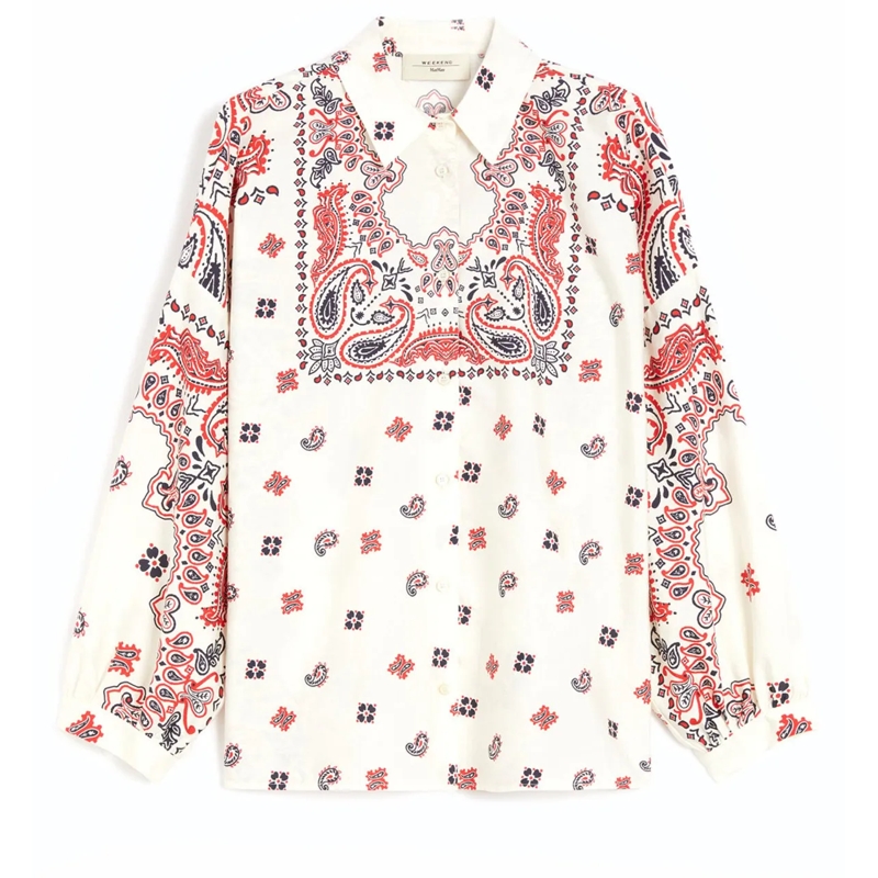 Max Mara Chemisier Shirts Divers mehrfarbig