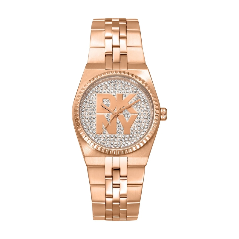 DKNY Quarzuhr Quarzuhr Logo Watch rose