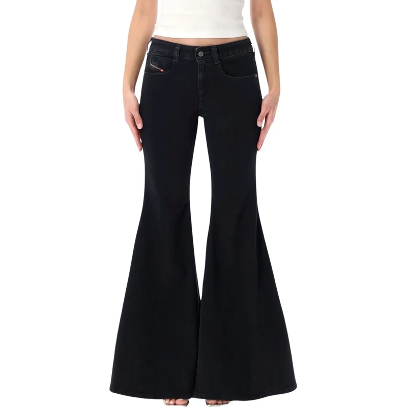 Diesel Jeans Flare Jeans 1970 D-Blees Black