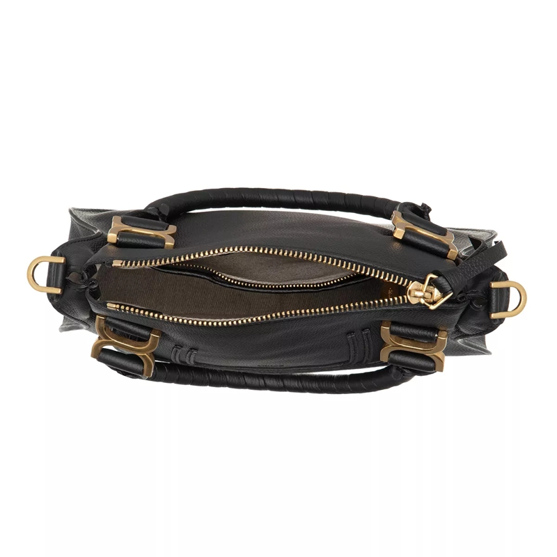Chloé Tote Marcie Shoulder Bag Small Black(Image 6)