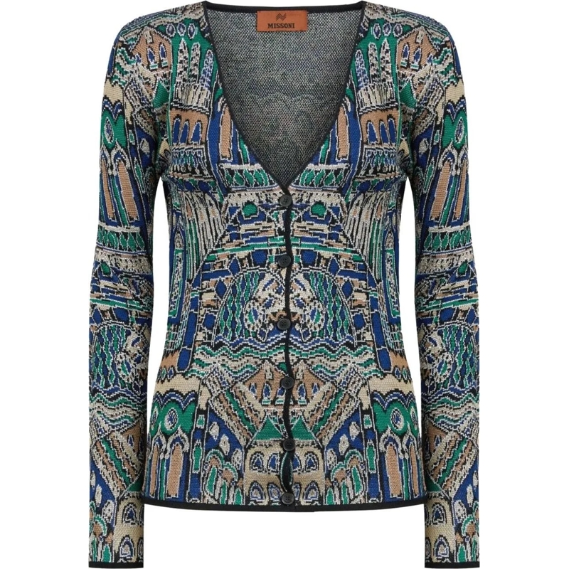 Missoni Sweatshirt Cardigan mehrfarbig
