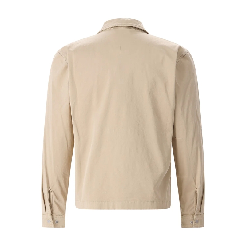 Woolrich Übergangsjacke Overshirt aus Baumwolle blau(Image 2)